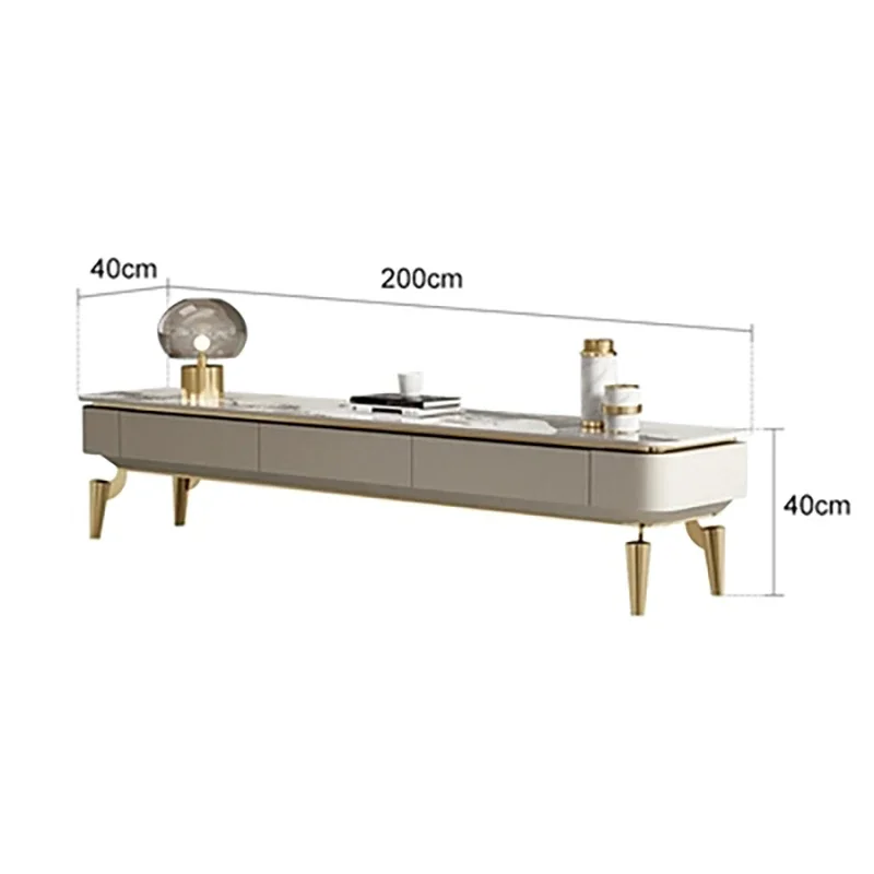 Modern Italian Tv Table Luxury Design Drawers Trendy Style Tv Stands Premium Elegant Mueble Tv Salon Living Room Furniture - Image 2