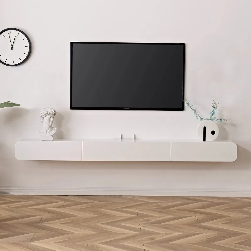 Nordic Trendy Tv Stand Simple Aesthetic Living Room Wall Mount Tv Stand Luxury Modern Meuble De Rangement Home Furniture - Image 5