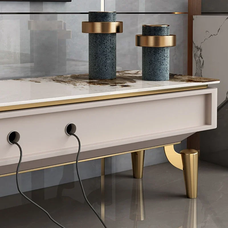 Modern Italian Tv Table Luxury Design Drawers Trendy Style Tv Stands Premium Elegant Mueble Tv Salon Living Room Furniture - Image 3