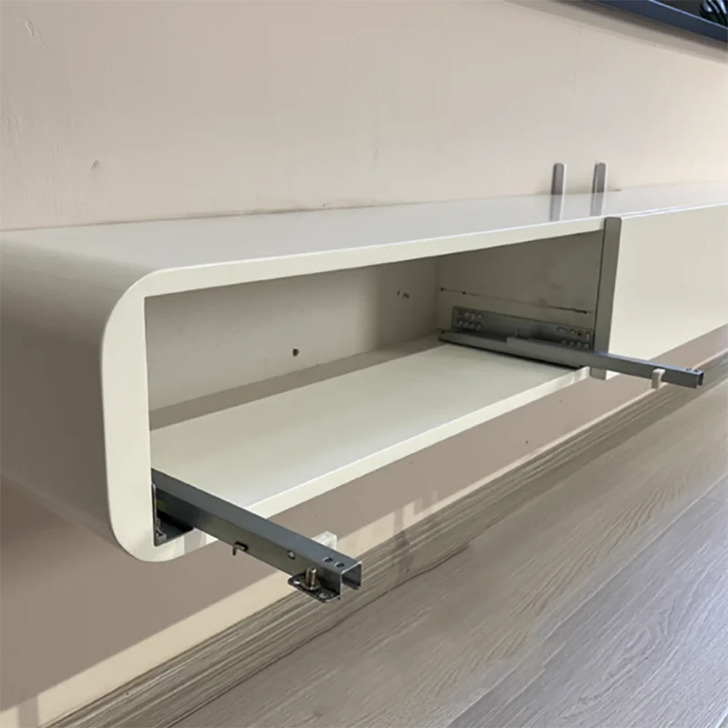 Nordic Trendy Tv Stand Simple Aesthetic Living Room Wall Mount Tv Stand Luxury Modern Meuble De Rangement Home Furniture - Image 3